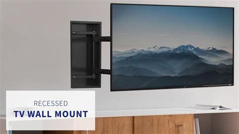 tv mount for recessed wall